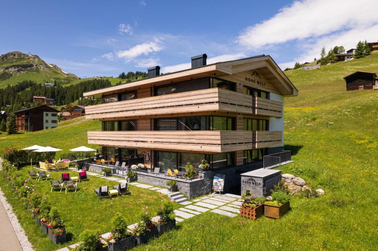 Chalet Hohe Welt - Luxury Apartments เลคอัมอาร์ลแบร์ก ภายนอก รูปภาพ